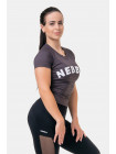 Женская футболка Nebbia Classic HERO T-shirt 576 Marron