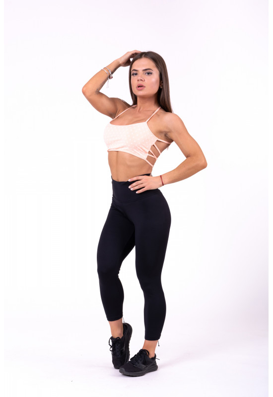 Женские лосины Nebbia lace-up 7/8 leggings 661 black